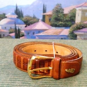 👑👔👖DERI PARAYE LEATHER BELT👞👞 FITS SIZE W.41"-45" MEN,NICE GIFT. 🎁